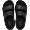 imageCrocs Unisex Adult Classic Cozzzy Towel Sandals Fuzzy Slippers and SlidesBlack