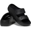 imageCrocs Unisex Adult Classic Cozzzy Towel Sandals Fuzzy Slippers and SlidesBlack