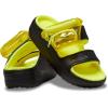 imageCrocs Unisex Adult Classic Cozzzy Towel Sandals Fuzzy Slippers and SlidesBlackAcidity
