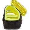 imageCrocs Unisex Adult Classic Cozzzy Towel Sandals Fuzzy Slippers and SlidesBlackAcidity