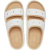 imageCrocs Unisex Adult Classic Cozzzy Towel Sandals Fuzzy Slippers and SlidesWhiteShitake