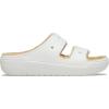 imageCrocs Unisex Adult Classic Cozzzy Towel Sandals Fuzzy Slippers and SlidesWhiteShitake