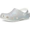 imageCrocs Unisex Adult Classic Glitter ClogsIridescent White