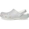 imageCrocs Unisex Adult Classic Glitter ClogsIridescent White