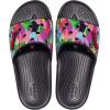 imageCrocs Unisex Adult Classic Graphic SlidesBlackMulti
