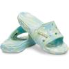 imageCrocs Unisex Adult Classic Graphic SlidesPure WaterMulti Marbled Tiedye