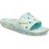imageCrocs Unisex Adult Classic Graphic SlidesPure WaterMulti Marbled Tiedye