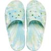 imageCrocs Unisex Adult Classic Graphic SlidesPure WaterMulti Marbled Tiedye