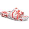 imageCrocs Unisex Adult Classic Graphic SlidesRed