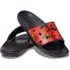 imageCrocs Unisex Adult Classic Graphic SlidesRedBlack