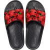 imageCrocs Unisex Adult Classic Graphic SlidesRedBlack