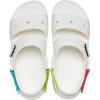 imageCrocs UnisexAdult Classic All Terrain SandalsWhiteMulti