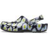 imageCrocs UnisexAdult Classic Graphic ClogsBlack Daisy