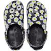 imageCrocs UnisexAdult Classic Graphic ClogsBlack Daisy