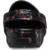 imageCrocs UnisexAdult Classic Graphic ClogsBlack Ditsy