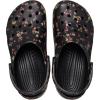 imageCrocs UnisexAdult Classic Graphic ClogsBlack Ditsy