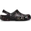 imageCrocs UnisexAdult Classic Graphic ClogsBlack Ditsy
