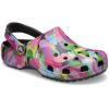 imageCrocs UnisexAdult Classic Graphic ClogsBlackBubble Block