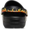 imageCrocs UnisexAdult Classic Graphic ClogsBlackMulti