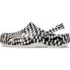 imageCrocs UnisexAdult Classic Graphic ClogsCheckered