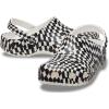 imageCrocs UnisexAdult Classic Graphic ClogsCheckered