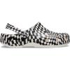 imageCrocs UnisexAdult Classic Graphic ClogsCheckered