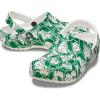 imageCrocs UnisexAdult Classic Graphic ClogsGreen Ivory