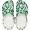 imageCrocs UnisexAdult Classic Graphic ClogsGreen Ivory