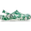 imageCrocs UnisexAdult Classic Graphic ClogsGreen Ivory