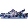 imageCrocs UnisexAdult Classic Graphic ClogsMoon JellyMulti Butterfly