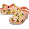 imageCrocs UnisexAdult Classic Graphic ClogsPapayaMulti