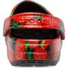 imageCrocs UnisexAdult Classic Graphic ClogsRedBlack