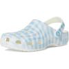 imageCrocs UnisexAdult Classic Graphic ClogsWhiteBlue 1
