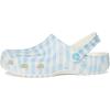 imageCrocs UnisexAdult Classic Graphic ClogsWhiteBlue 1