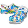imageCrocs UnisexAdult Classic Graphic ClogsWhiteMulti
