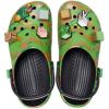 imageCrocs UnisexAdult Classic Minecraft ClogsMulti Green