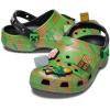 imageCrocs UnisexAdult Classic Minecraft ClogsMulti Green