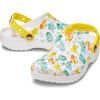 imageCrocs UnisexAdult Classic Pikachu ClogWhiteMulti