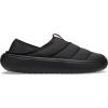 imageCrocs UnisexAdult Classic Puff Moc SlipperBlackBlack