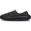 imageCrocs UnisexAdult Classic Puff Moc SlipperBlackBlack