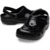 imageCrocs UnisexAdult Classic Sparkly Clog Metallic and Glitter ShoesBlack High Shine