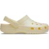 imageCrocs UnisexAdult Classic Sparkly Clog Metallic and Glitter ShoesButtercream