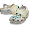 imageCrocs UnisexAdult Star Wars Grogu Classic Clog BoneGrogu Bone