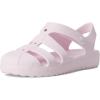 imageCrocs UnisexChild Classic Fisherman Sandals Little Big KidPink Milk