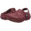 imageCrocs UnisexChild Classic Lined ClogBrick Red
