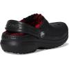 imageCrocs UnisexChild Classic Lined ClogBuffalo PlaidBlackVarsity Red 1