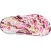 imageCrocs UnisexChild Classic Lined ClogElectric PinkMulti Marbled Tiedye