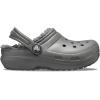 imageCrocs UnisexChild Classic Lined ClogSlate GreySmoke