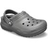 imageCrocs UnisexChild Classic Lined ClogSlate GreySmoke