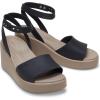 imageCrocs Womens Brooklyn AnkleBlackMushroom